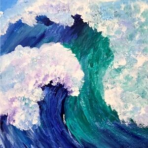Ocean Wave Canvas Art